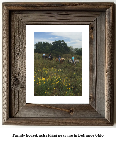 family horseback riding near me in Defiance, Ohio